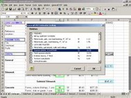 GeneralCost Estimator for Excel screenshot